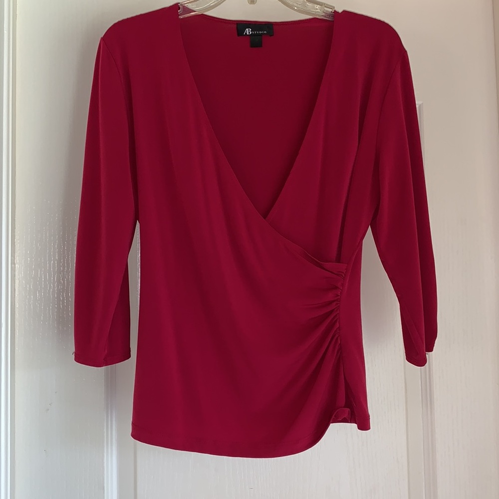 AB Studio Women’s Blouse, Size Medium